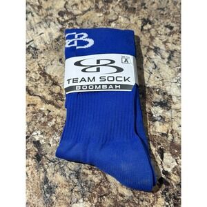 Boombah  9-12.5 Women's Softball Athletic Nylon/Spandex Team‎ Sock, Blue NEW